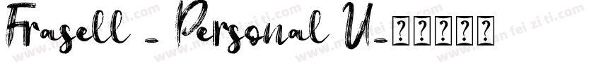 Frasell - Personal U字体转换